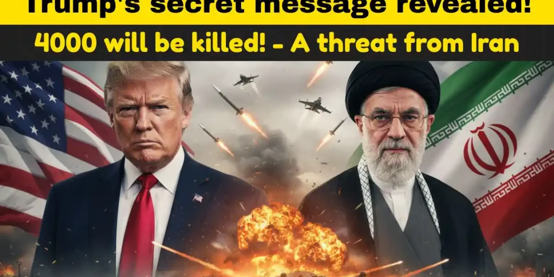 The Iran-America conflict that is shaking the world: Trump’s secret message is revealed!