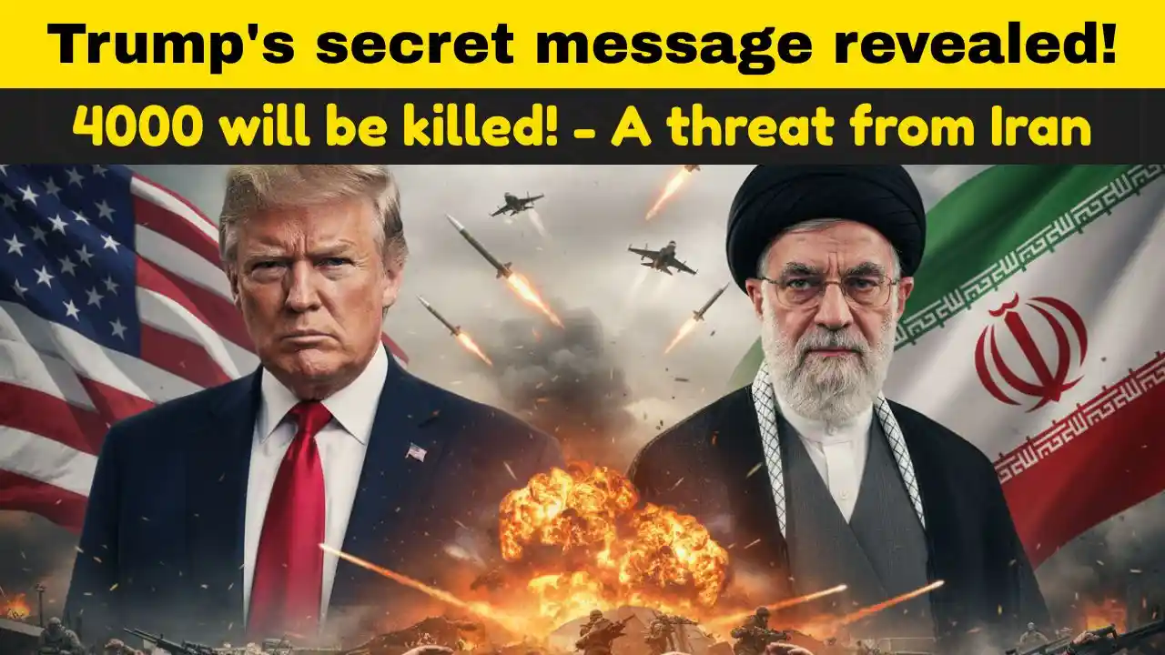 The Iran-America conflict that is shaking the world: Trump’s secret message is revealed!