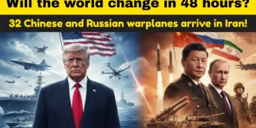 Will the world change in 48 hours? Chinese and Russian warplanes secretly arrive in Iran!