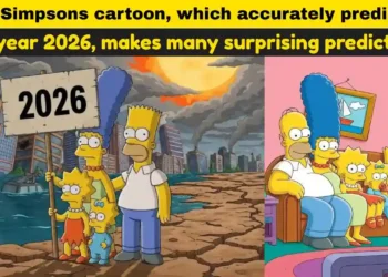 What will happen in 2026 according to The Simpsons cartoon series