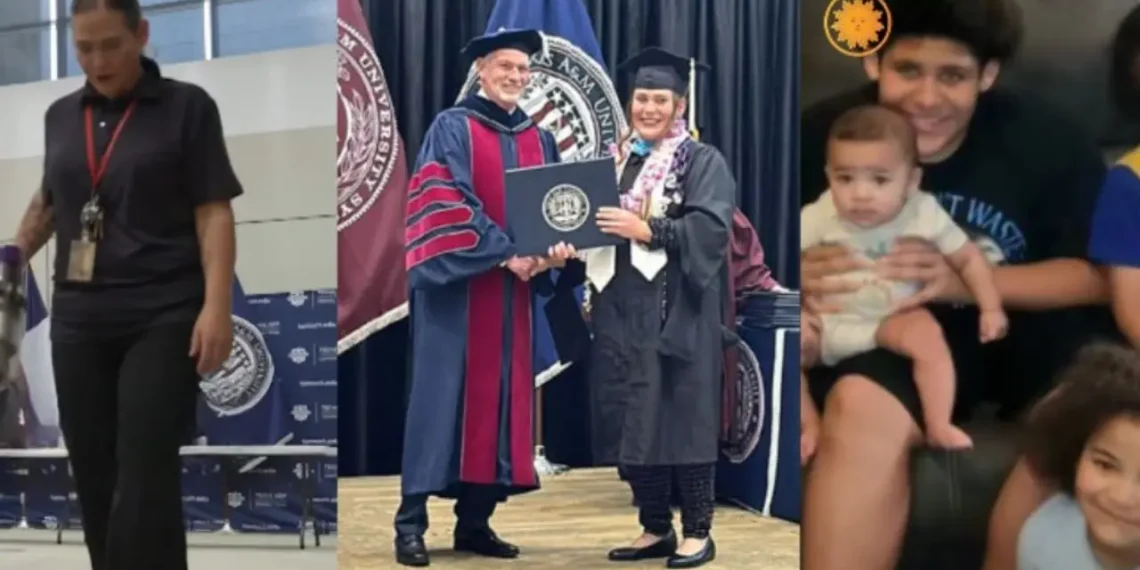 The story of Jessica Caldwell, a mother who earned 4 degrees while working the night shift, and who conquered the world with her courage!