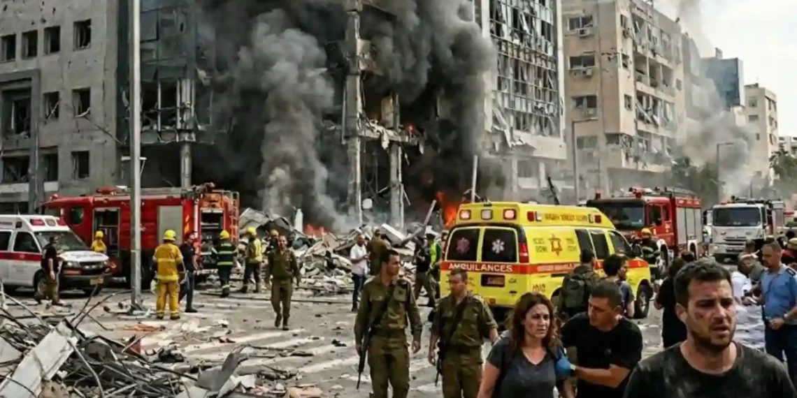 Iran launches series of powerful missile attacks on Israel and US targets Death toll exceeds 200!