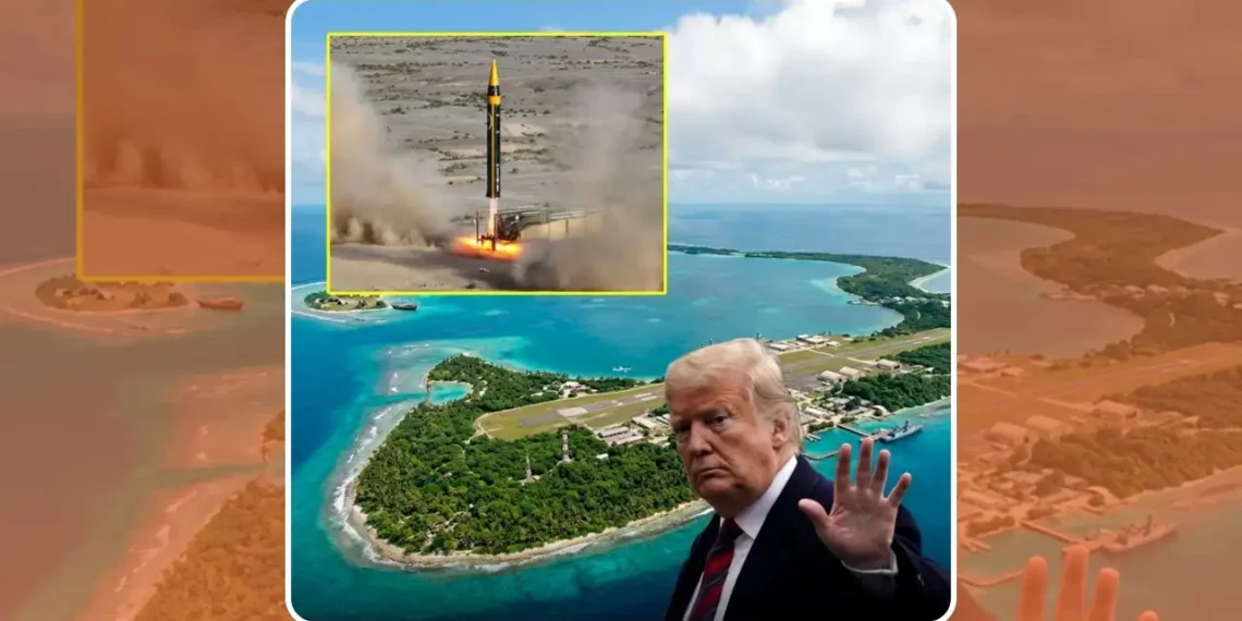 Iran launches missile attack on Diego Garcia island, 4,000 kilometers away