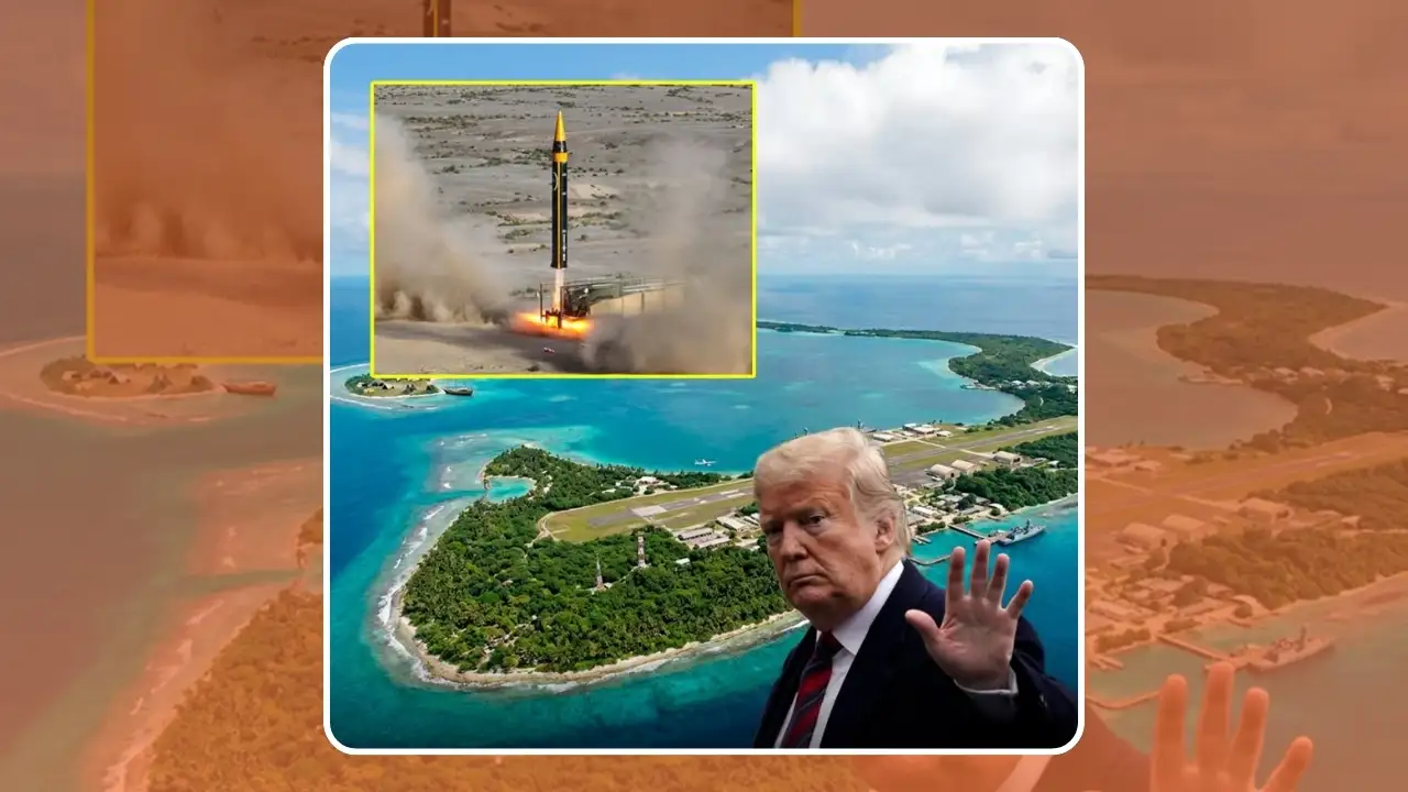 Iran launches missile attack on Diego Garcia island, 4,000 kilometers away